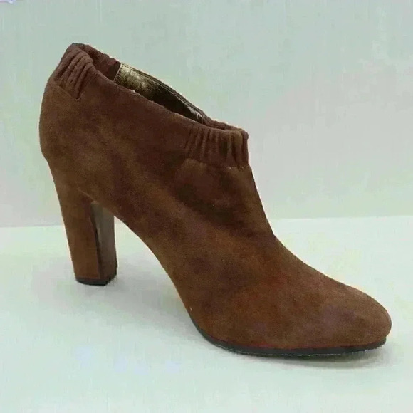 Sam Edelman Simone Women's Brown Suede Leather Ankle Boots  Size US 9.5 - Picture 3 of 11